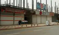 ادامه اعتراض مغازه داران مریوان