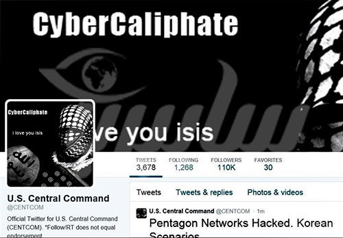 حمله سایبری داعش به فرماندهی آمریکا