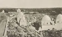 دو تصویر نایاب از قبرستان بقیع پیش از تخریب