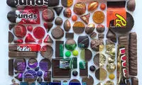 آثار هنری چشم‌نواز با چیدمان مواد غذایی