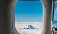 پروژه جالبِ عکاسی از پنجره‌ی هواپیما