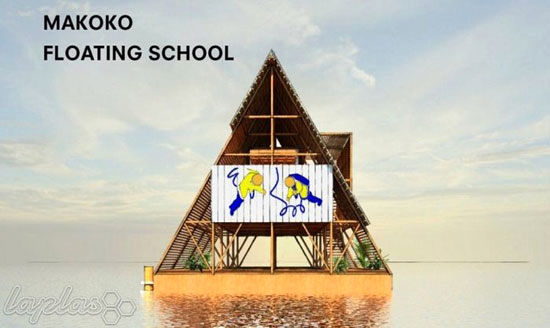 عجیب ترین مدرسه دنیا در نیجریه +عکس