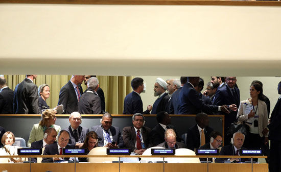 سخنرانی روحانی در سازمان ملل +عکس