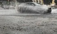 خیابان‌های این شهر غرق در آب شد