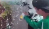 جشن مدرسه‌ پسرانه به آتش گرفتن معلم ختم شد!
