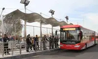 تغییر محل نشستن مردان و زنان در خطوط BRT