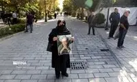 پلاکارد معناداری که در تشییع مهرجویی بالا گرفته شد