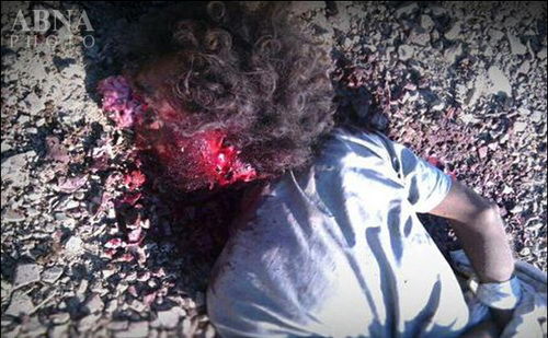 داعش عضو انصارالله یمن را سربرید +عکس