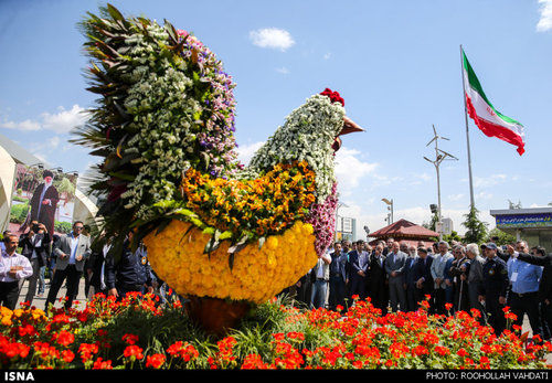 عکس: افتتاح نمایشگاه گل و گیاه در تهران
