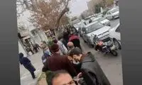 عکس سلفی با صف مرغ!