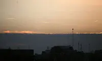 گشت زنی جت نیروی هوایی در آسمان تهران