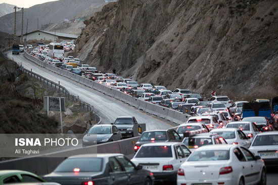 مطابق معمول؛ ترافیک سنگین در جاده‌های شمالی