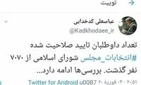 آخرین تعداد داوطلبان تایید شده انتخابات ۹۸