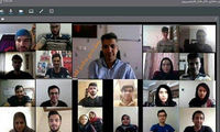 فردوسی‌پور در کلاس آنلاین دانشگاه شریف