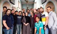 تصویری از پشت صحنه «دندون طلا»