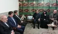 جهانگیری در منزل دو تن از جان باختگان ۷۳۷
