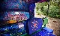 نقاشی‌های ونگوک داخل ریکشاهای هندی!