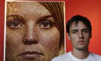 طراحی خارق العاده پرتره با پونز +عکس