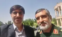 دیدار نمایندگان منتخب با فرمانده هوافضای سپاه