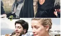 بازدید بازیگر زن آمریکایی از مهاجران سوریه‌ای