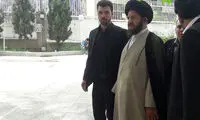 آیت الله بطحائی در ستاد انتخابات حضور یافت