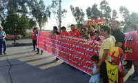 عکس: تابوت کشی در تمرینات فولاد