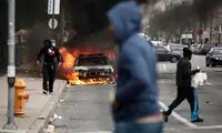 «بالتیمور» آمریکا میدان جنگ شد! +عکس