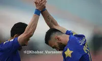شادی خاص ارسلان مطهری پس از گلزنی