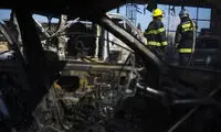 عکس: فرود موشک‌ ها در خاک اسرائیل