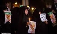 مراسم شام غریبان شهید قاسم سلیمانی در تهران