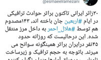 اعلام آمار جان‌باختگانِ ایرانی در ایام اربعین