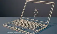 نقاشی روی هوا با چوب! +عکس