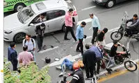 فرار عجیب یک راننده بعد از تصادف در اصفهان