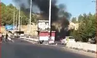 حمله پهپادی اسرائیل به یک خودرو در دمشق