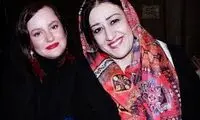 قاب قدیمی از جوانی فاطمه هاشمی و نعیمه نظام دوست 