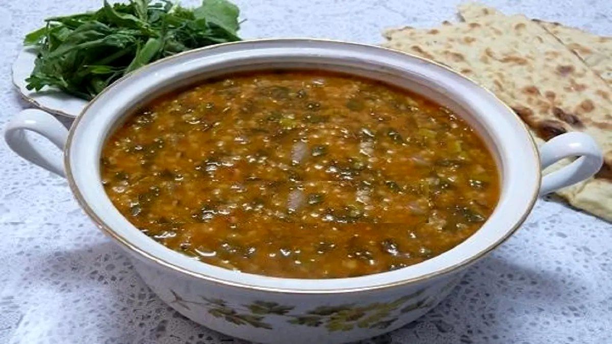 طرز تهیه آش ترش مازندرانی محلی و خوشمزه
