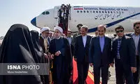 استقبال رسمی از روحانی در فرودگاه مهرآباد