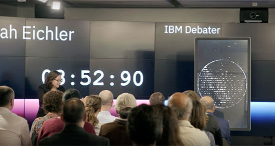 فناوری هوش مصنوعی IBM یک مناظره‌کننده حرفه‌ای است!