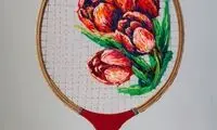 گلدوزی روی راکت های قدیمی! +عکس