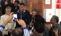 استقبال پرشور مسجدسلیمانی‌ها از علی دایی