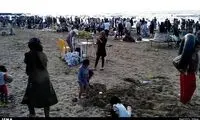 هجوم ایرانی ها به سواحل شمالی! +عکس