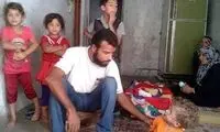 مرد فلسطینی فرزندانش را حراج کرد +عکس