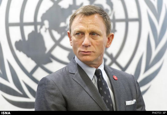 ماموریت جیمز باند در سازمان ملل! +عکس