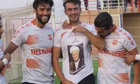 تقدیم گل بازیکن لیگ یک به آیت‌الله رفسنجانی!