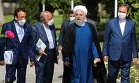 آخرین عکس یادگاری اعضای هیات دولت روحانی