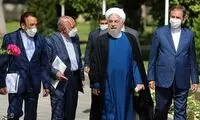 آخرین عکس یادگاری اعضای هیات دولت روحانی