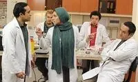 رامبد جوان و خانم بازیگر در یک آزمایشگاه