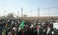 رکورد تردد زائران از مرز مهران شکسته شد