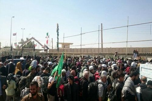 رکورد تردد زائران از مرز مهران شکسته شد