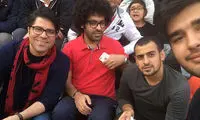 حامد همایون، تماشاگر بازی فینال آسیا